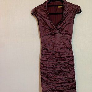 Nicole Miller Ruched Coctail dress